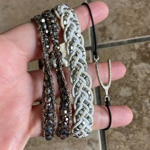 🆕 American Eagle Outfitters bracelet bundle. 3 separate bracelets sold together